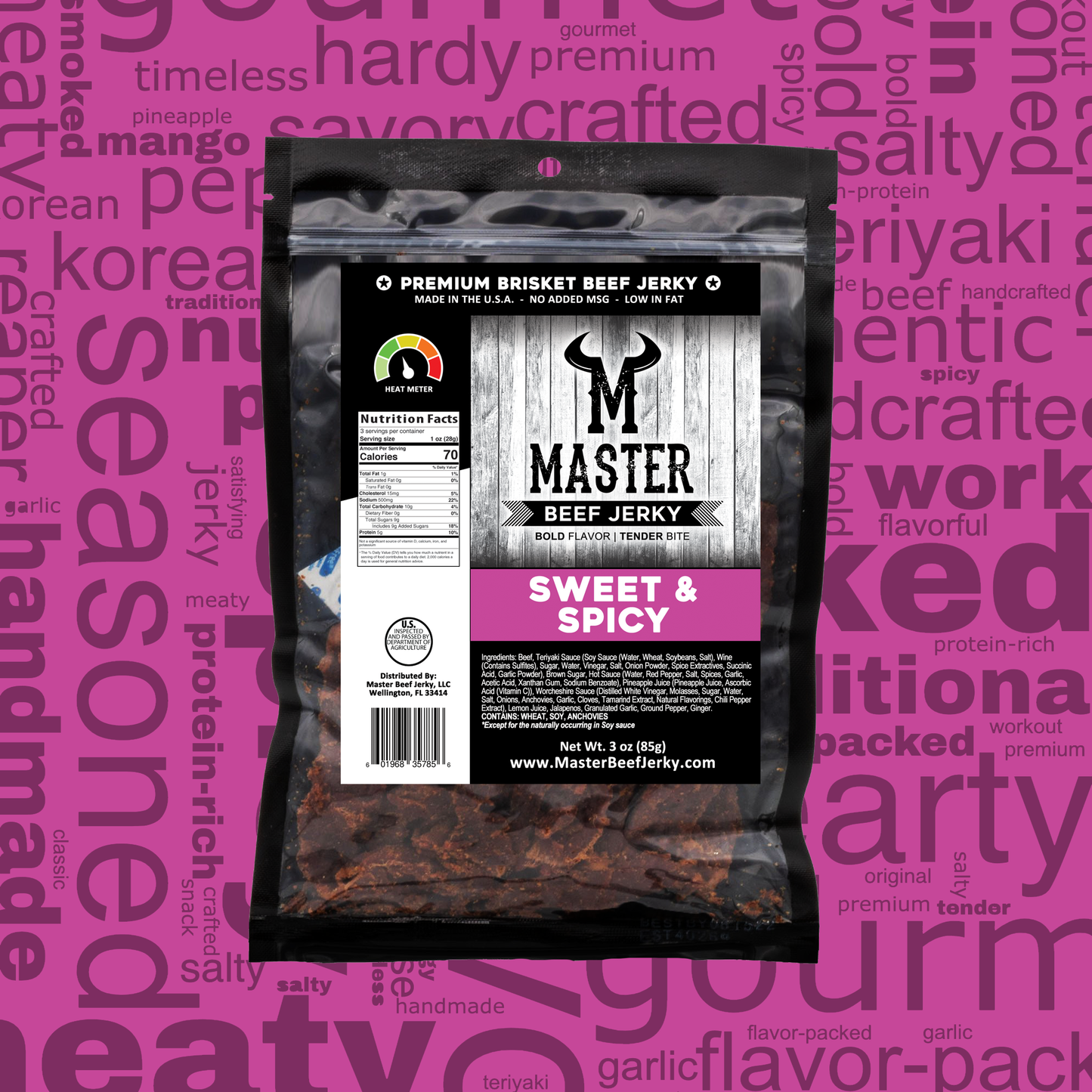 3oz. Sweet & Spicy