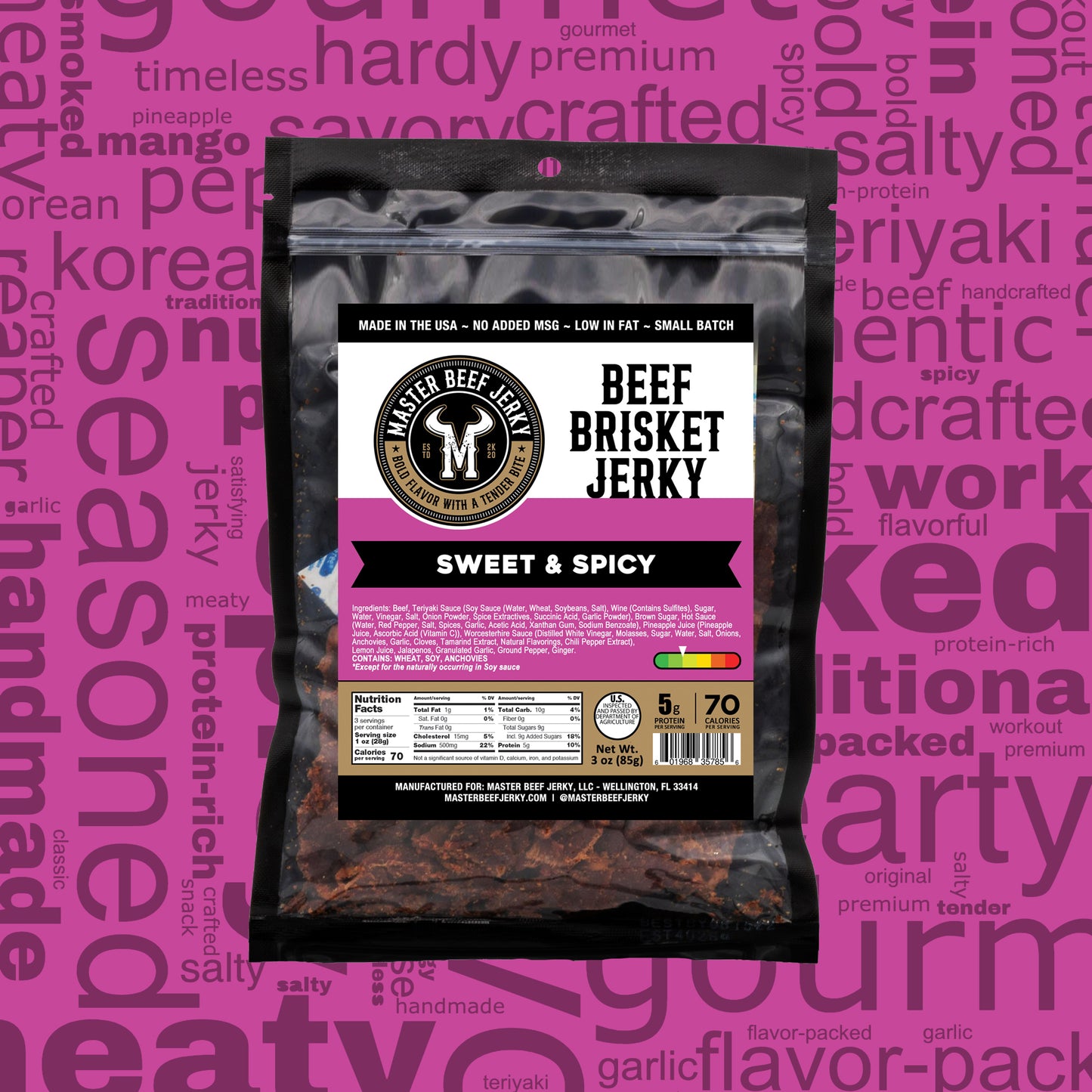 3oz. Sweet & Spicy